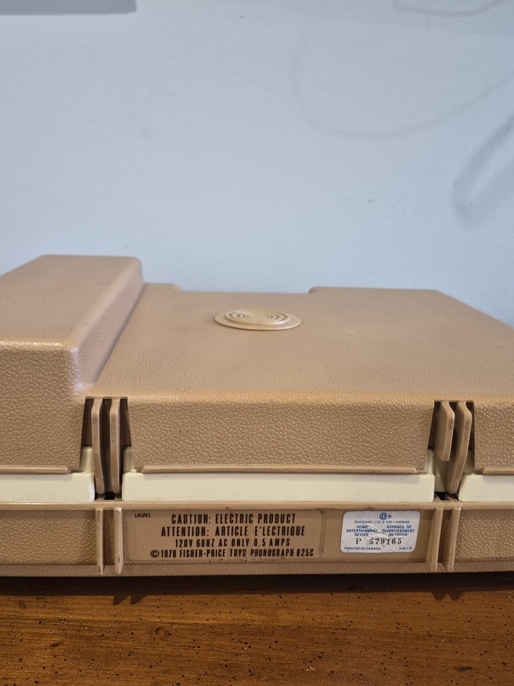 vintage 1970s Fisher-Price WORKING Record PLAYER - Picture 11 of 11
